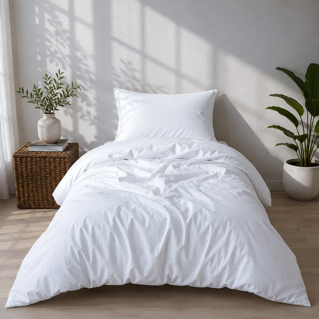 Single Plain Duvet Covers
